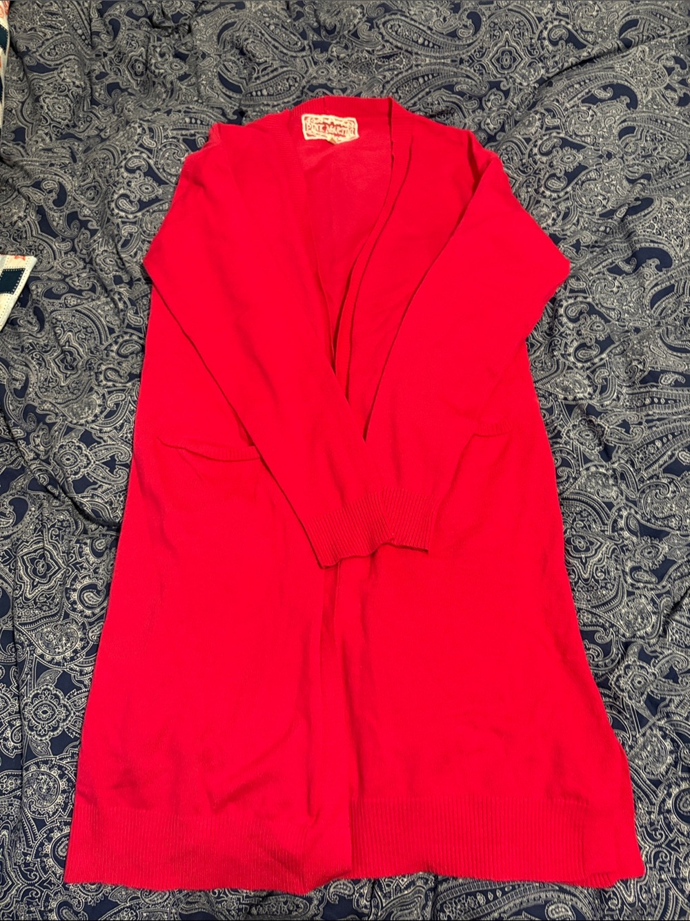 Pink Martini Bright Pink Open-Front Cardigan